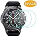 Price comparison product image CAVN Samsung Gear S3 Frontier & Classic Screen Protector (3 Packs), 9H Hardness, Anti-Scratch, Anti-Fingerprint, Ultra High Definition Invisible, Anti-bubble Crystal Shield Tempered Glass Screen Protector for Samsung Gear S3 Frontier and Classic