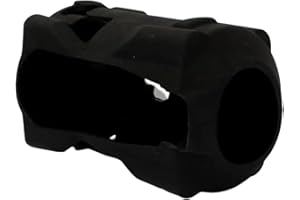 BODYA Copertura protettiva per avvitatore a percussione per Milwaukee M12 Fuel Stubby 49-16-2554, nero