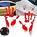 Produktbild Fenghong Wandaufkleber, Blut Hand Druck Aufkleber 2 Teile / Satz Blutige Handdruck Vinyl Auto Laptop Aufkleber Aufkleber Dekor Resident Evil