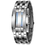 Kycut Herren-Armbanduhren Online Einkaufen Luxus Edelstahl Datum Digital LED Armband Sport Uhren