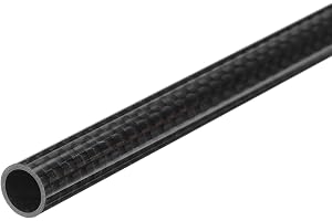 QUARKZMAN 1 st kolfiberrör 8 x 10 x 330 mm glansig yta 3K stång inlindad kolfiber ren rund rör flygplan Rc, multikopter, quad