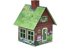 Crottendorfer Räucherkerzen kadzidełko z metalu wraz z uchwytem na kadzidełka, do świec kadzidłowych w rozmiarze M, wymiary: 7,2 x 7,8 x 9,8 cm. Motyw: kolorowy. Wyprodukowano w Niemczech.