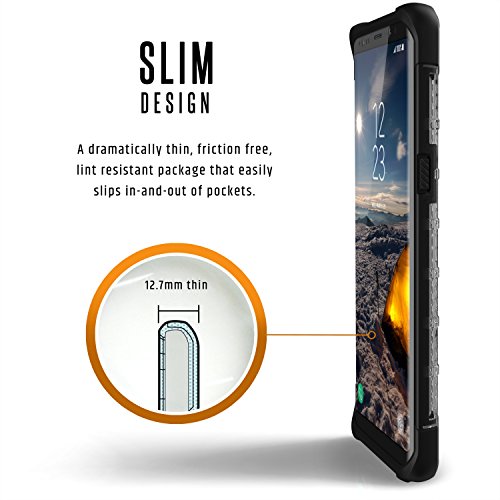 URBAN ARMOR GEAR Plasma Ice - Carcasa para Samsung Note 8  Transparente