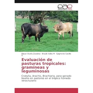 Evaluación de pasturas tropicales: gramíneas y leguminosas: Cratylia, Arachis, Brachiaria, para ganado bovin