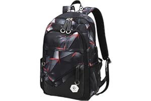BANSUSU Galaxy Backpacks for Boys School Bags Capacity Elementary Bookbags