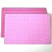 Produktbild Schneidematte 45 cm x 30 cm Schneideunterlage Patchworkmatte Mauspad DIN A3 (Pink-Flieder)