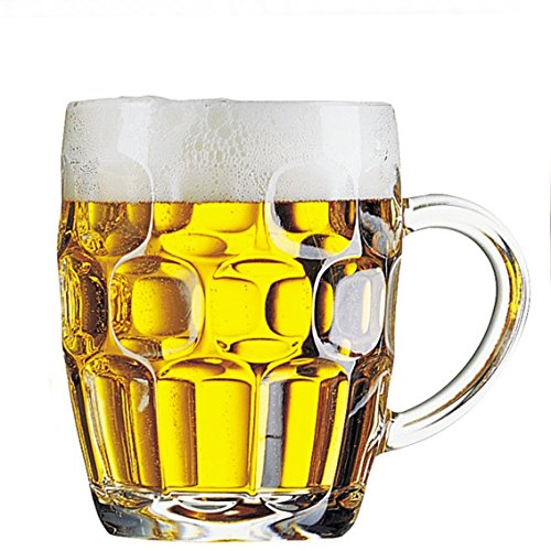 Confezione 3 Calici birra con manico 28 cl - ARCOROC Linea Britannia MUG calice birra classico boccale Giarra