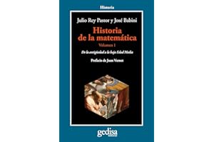 Historia de la matemática. Volumen 1: De la Antigüedad a la Baja Edad Media: 302605 (CLA-DE-MA)