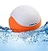 Price comparison product image Ivation Waterproof Bluetooth Swimming Pool Floating Speaker - Music Amplifier Ball - With Cool Mood Lighting. Great for Pool and Bath - White