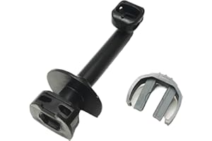 QOXEZY Do Karcher K2 K3 kompatybilna rura wylotowa kolankowa z zaciskiem 4.064-047.0 5.064-110.0 część zamienna myjki wysokociśnieniowej łatwa instalacja czarna