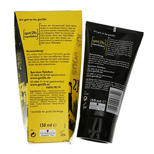 got2b superkleber unzerstörbares STYLING GEL, 6er Pack (6 x 150 ml) - 4