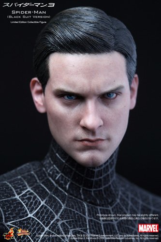 Spider Man 3 (black suit) 12 in wSandman