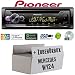 Produktbild Mercedes W124 - Autoradio Radio Pioneer DEH-S210UI - | Spotify | MP3 | USB | Android | iPhone | Multicolor | 4x50Watt Einbauzubehör - Einbauset