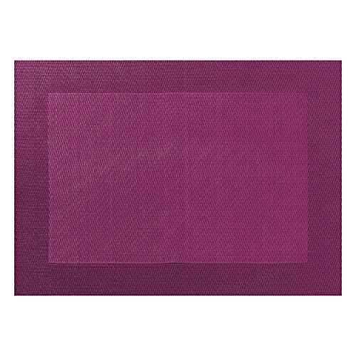 Tischset - aubergine - mit
