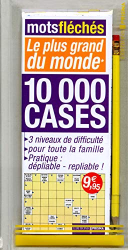 Mots fléchés : le plus grand du monde : 10 000 cases Mots fléchés : le plus grand du monde : 10 000 cases