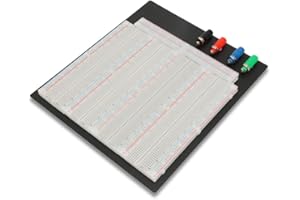 Joyzan Planche de Circuit Sans Solderless, ZY-208 3220 Breadboard Soudure Carte d'expérimentation Cartes Universelle Circuits Électroniques PCB Tie DIY Outils Points Solderless Test Board Réutilisable