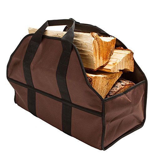 Kaminholz Tragetasche, Wildlead Oxford Tuch-Brennholz Fördermaschine Protokoll Einkaufstasche Inhaber, die für Kamin-Toolkit tragen - 4