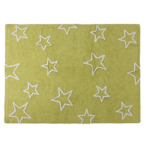 Lorena Canals Estrellas Washable Rug (Pistachio)