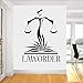 Produktbild GUUTOP Law Office Wall Decor Decals Lawyer Justice Libra Court Stickers Modern Interior Decoration Wallpaper 56 * 77cm