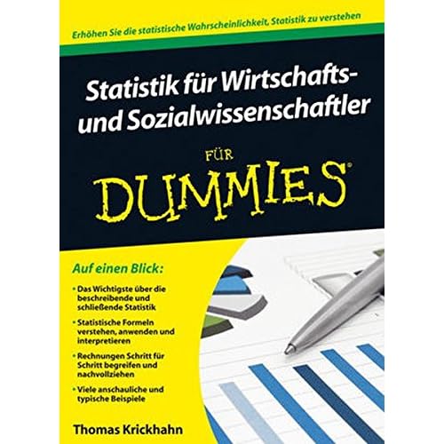 [PDF] Download Statistik für Wirtschafts- und Sozialwissenschaftler für Dummies Kostenlos