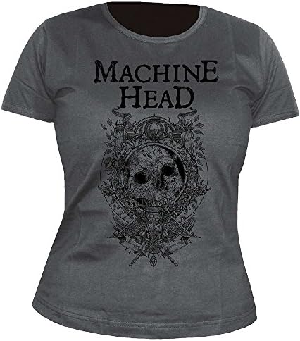 Machine Head catharsis - Clock - Girlie - Shirt Größe XL