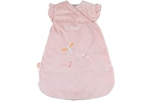 Noukie's - Gigoteuse bébé Hiver 0-3 Mois 50 cm - TOG 2 à 3,5 - Fermeture Zippée - Polyester/Coton - Rose Louli
