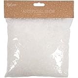 Bolsa de nieve artificial (140 g) 'de copos de nieve de Navidad – escena de nieve falsa