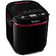 Moulinex OW220830 Machine à Pain 17 Programmes Plastique Noir/Pourpre 31 x 29 x 29 cm [Commandes en anglais]