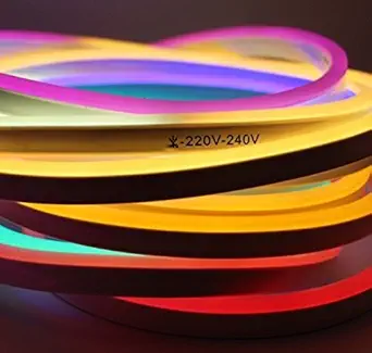 PragAart LED Flexible Strip Light Neon Flex Tube Frosted Rope String Lamp For Decoration