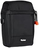 rollei tasche vintage Klettverschlusshalterung an der Rückseite zum Befestigen der Tasche an Rucksäcken, Gürteln oder Stativen