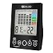 Produktbild DIGOO DG-TH2048 Thermometer Innen, Wetterstation Temperature Monitor Feuchtigkeit Hygrometer Touchscreen Haus Digital schwarz