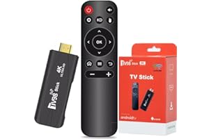 SZSEYNMY Android TV Stick 12.0 DDR4 2GB RAM 16GB H313 Quad-Core 64bit WiFi5 Dual 2.4G/5G WiFi 4K HDR10+ Ultra USB HD Smart TV Stick Box (H 2+16)