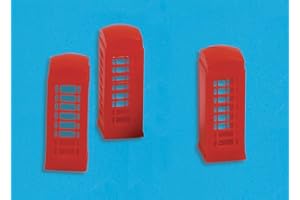 MODEL SCENE N Gauge Telephone Boxes