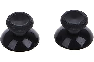 HERO-S Juego de 2 fundas para palanca analógica 3D, repuesto de palanca de pulgar para mando XB One Negro, accesorios de videojuegos, juegos y accesorios, gadgets de juego, mando a distancia, gamepad, funda