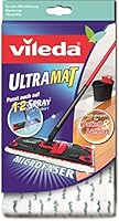Vileda 10919 UltraMat Wischbezug - f&uuml;r saubere und streifenfreie B&ouml;den - auch auf Laminat und Parkett - passend zum UltraMat Bodenwischer - bekannt aus TV