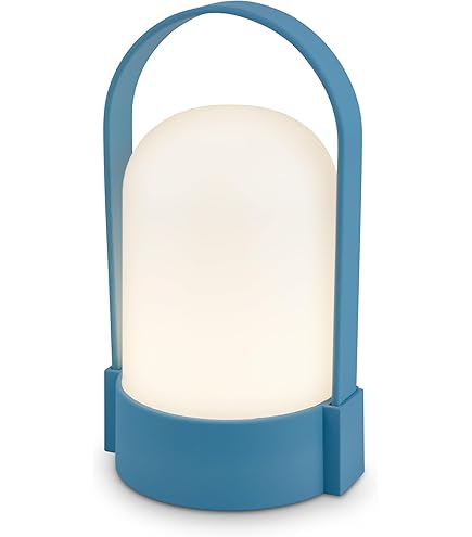 Briloner - Rechargeable LED Table Lamp, RGB IP44, Nightlight With Touch Control, Dimmable, Replaceable Battery, LED Bedside Table Light, Battery Camping Light, Outdoor, 9x13 Cm, Beige