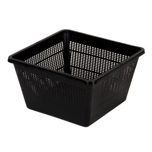 Pflanzkorb Kunststoff Quadrat 35x35x26cm Wasserpflanzkorb Teichpflanzen