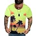 Produktbild Beonzale Männer Sommer Neue volle 3D gedruckte T-Shirt Plus Größe M-3XL Cool Printing Top Bluse Trägershirt-T-Shirt Tops Für Herren Sweatshirt