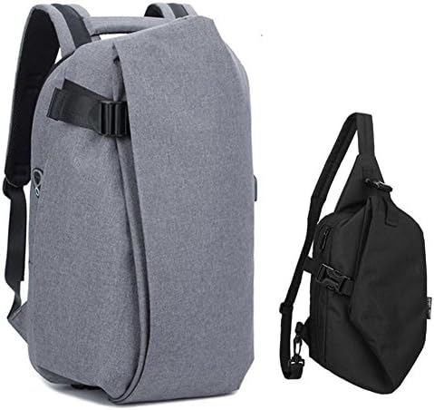 Cool backpack Men's backpack Multi-functional backpack Fashion trend bags School bags Male leisure computer bag-D
