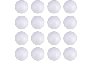 EXCEART 100 Stücke Styroporkugeln Weiß Feste Bälle Basteln 4cm DIY Handwerk Polystyrol Modellierung Bastelbedarf Hochzeit Ostern Festival Dekoration