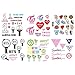 Produktbild Yovvin Bangtan Jungen Notizbuch Aufkleber, 6 Pack KPOP BTS GOT7 Twice Seventeen Wanna One Vinyl Aufkleber für Handy, MacBook, Laptop, Auto, Boote, Windows Scrapbooking Dekoration (B)