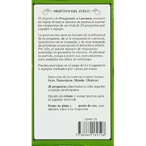 Pregúntale a Larousse (Larousse - Libros Ilustrados/ Prácticos - Ocio Y Naturaleza - Ocio)