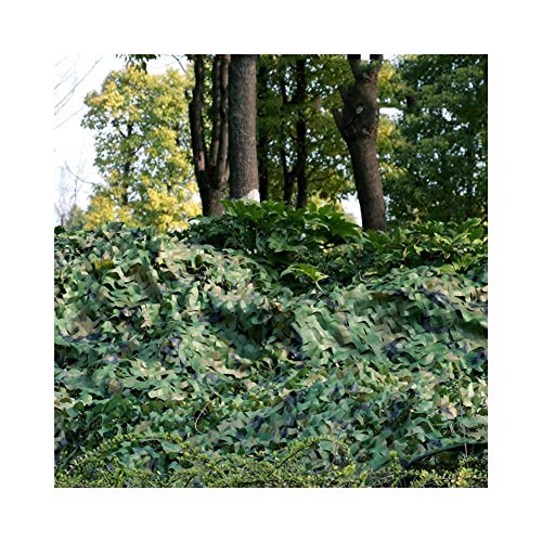 Preisvergleich Produktbild DYFYMXSonnenschirm Sonnenschutznetz, Sonnenschutz atmungsaktiv Dschungel Camouflage Tarnnetz Außendekoration Flugabwehrschutznetz (Farbe : Green, größe : 6x8m)