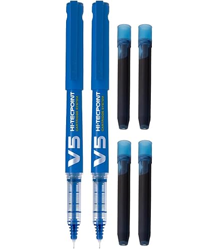 Pilot V5/V7 Cartridge Blue 1 Pack of 3 Cartridges : Amazon.in