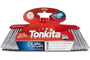 ARIX Tonkita Dual Besen für den Innenbereich, doppelt effizient, enge Stellen, staubresistent