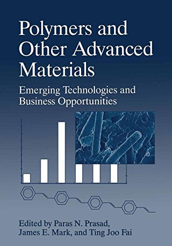 couverture de : Polymers and other advanced materials
