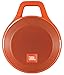 Produktbild JBL Clip+ Bluetooth Wireless Lautsprecher (Tragbar, Aufladbar, für Unterwegs Wasserabweisend mit Integriertem Karabinerhaken, Kompatibel mit Apple iOS/Android Smartphones/Tablets/MP3 Geräten) orange