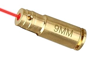 FESOITTY Cal.9MM Alesatore Cartuccia Calibro Rosso Cartuccia Laser Alesaggio Rame Vista per Fucile ad Aria compressa Accessori per la Caccia