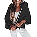 Produktbild Plüschmantel Sannysis Damen Kapuzenpullover Herbst Winter Warme Langarm Reißverschluss Pullover Outdoorjacke Steppjacke Bluse Shirt Mantel Sweatshirt