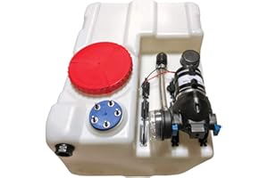 Nuova Rade Réservoir Eau Douce Bora 60lt Hor. avec Pompe Autoclave 8lt/Min 12V